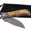 Fanfoobi Laser Engraved Pocket Knife with Monogrammed C(from Alphabet 26 A-Z),Valentines Day Anniversary Present for Men, Birthday Present for Men, Boyfriend, Husband Birthday, Fathers Day view 3