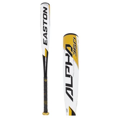 EASTON ALPHA 360 -8 USSSA Baseball Bat, 2 3/4 Barrel, 29/21, SL20AL8