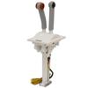 uflex Boat Throttle Control B208 | Two Lever Top Mount White Gray Red view 2