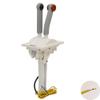 uflex Boat Throttle Control B208 | Two Lever Top Mount White Gray Red view 4