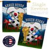 World Cup South Korea Flags Korean Banner Room Wall Art Flag Poles For Outside House Patio Porch Lawn Garden Stand Tapestry Yard Signs FIFA Gifts Sports Fan Trophy Soccer Game Football Made In USA view 3