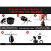 Lixada Bicycle Bearing Press Kit Bike Bottom Bracket Install and Removal Tool Kit Bike Bottom Bracket Remover for BB86/BB30/BB91/BB92/PF30 view 2