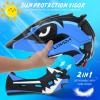 Lixada Kids Bike Helmet Adjustable Detachable Full Face Helmet for Cycling Helmets for Children Bicycle, Skateboard, Scooter, Protective Gear (20.5-22 Inches) view 2