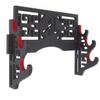 Eforlife Velvet Protect Sword Wall Mount Sword Holder Display Stand with Felt Strips for Katana Wakizashi Genji and Samurai Swords (3 Tier Dragon - ) view 1