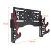 Eforlife Velvet Protect Sword Wall Mount Sword Holder Display Stand with Felt Strips for Katana Wakizashi Genji and Samurai Swords (3 Tier Dragon - ) view 2
