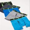 C9 Champion Boys' Duo Dry Boxer Brief, New Ebony, Stealth, Awesome Blue, Balboa Blue, Gray Heather, S view 2