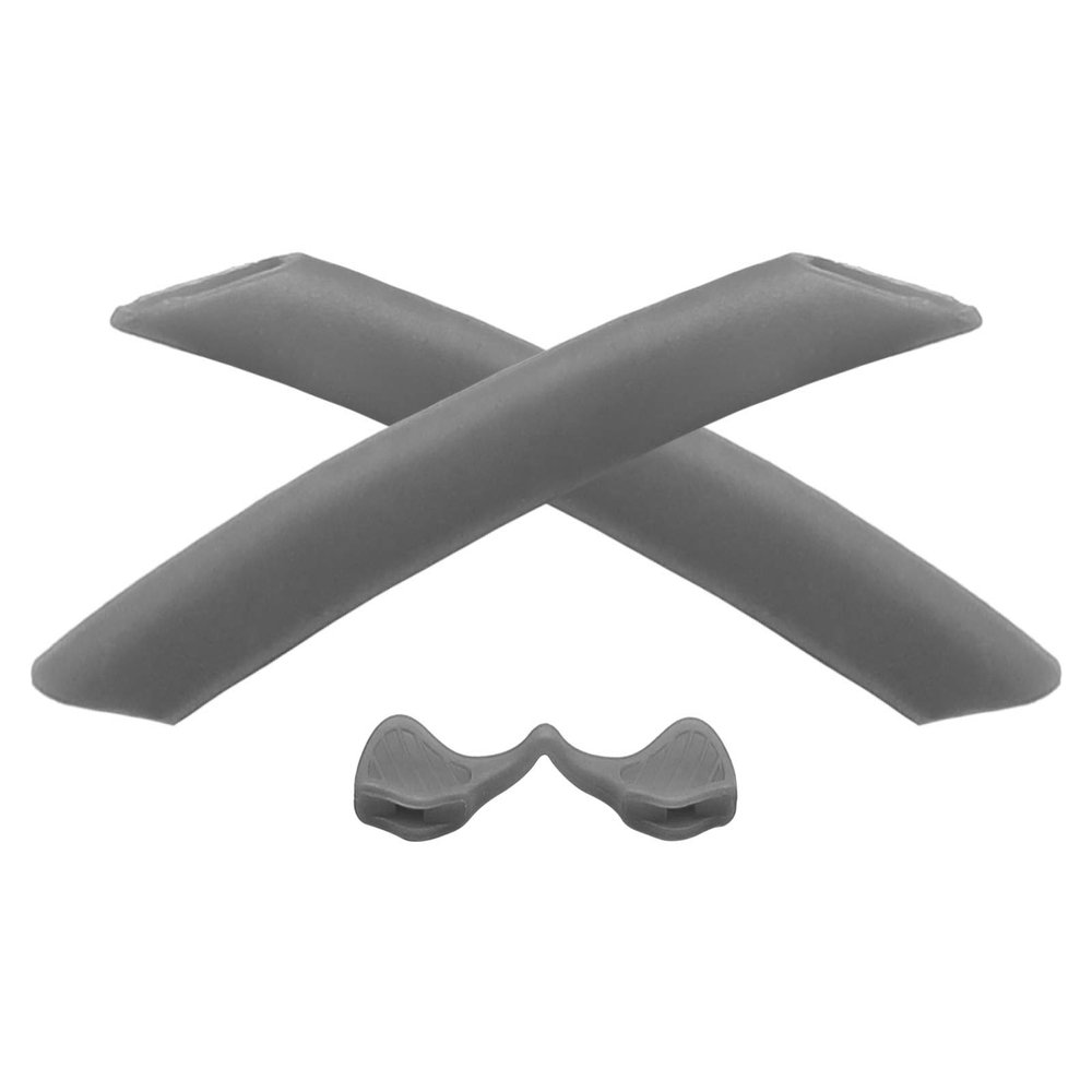 Vonxyz Rubber Kits Replacement for Oakley RadarLock XL Vented Sunglass - Grey