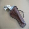 Azula Leather Cross Draw Holster for Ruger Vaquero 7 1/2" Single Action Revolver Dark Brown Left Hand view 1