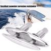 Eaglerich Boat Pull Up Deck Cleat 6 inch/150mm Heavy Duty Flush Mount Dock Cleat Double-Deck Push-Pull Cable Bolt for Kayak Boat and Dock Marine Stainless Steel view 2