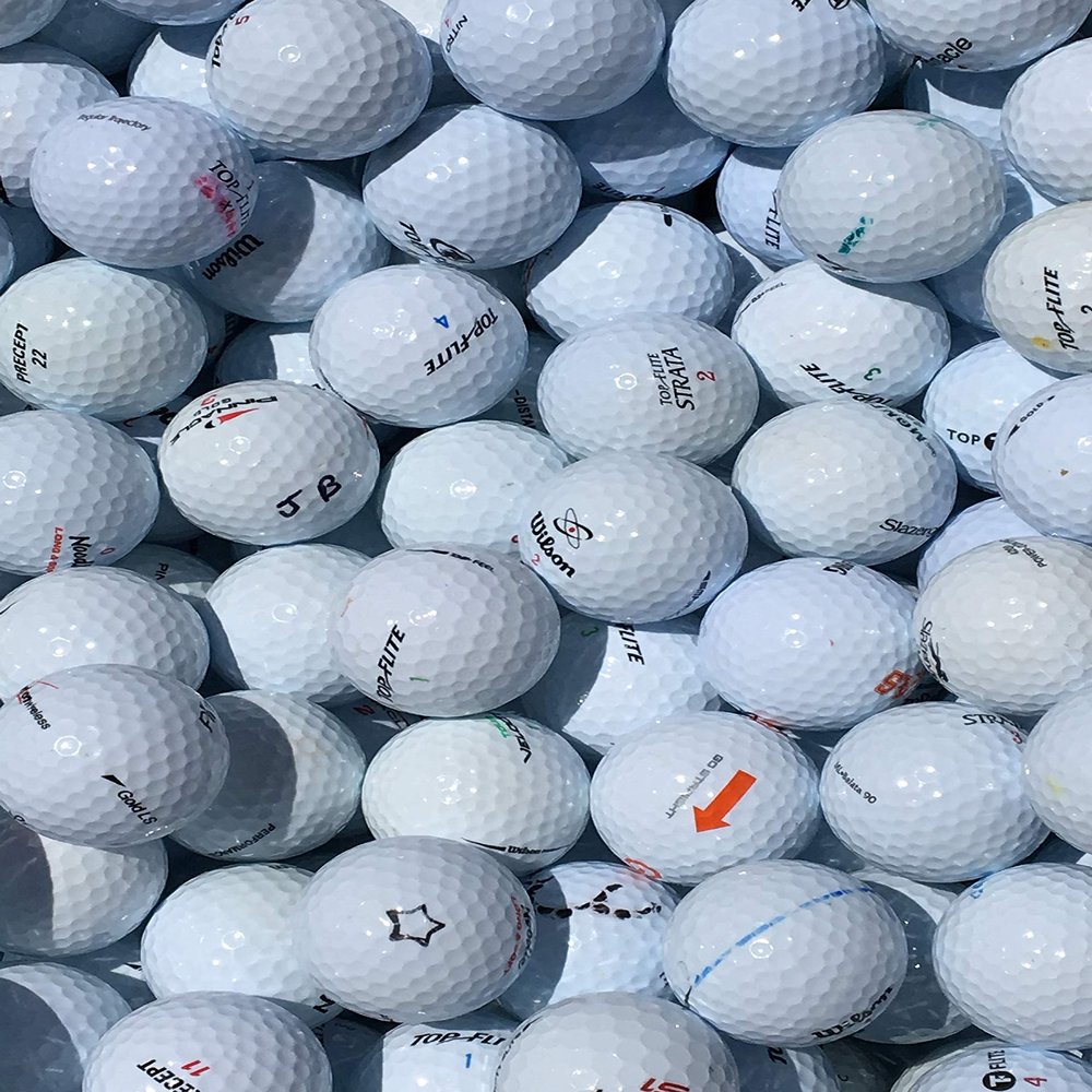 10 dozen 120 AAA Good Condition Assorted Value Mix Golf Balls