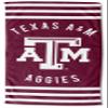 Northwest NCAA Texas A&M Aggies Unisex-Adult Beach Towel, 30" x 60", Stripes view 1