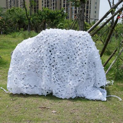 LIYFF-Tarps Army Camouflage Net White UV Resistant Camo Shade Netting for Camping, Hunting, Shooting, Blind, Woodland,Sunscreen Netting Military Theme Party Decoration