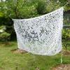 LIYFF-Tarps Army Camouflage Net White UV Resistant Camo Shade Netting for Camping, Hunting, Shooting, Blind, Woodland,Sunscreen Netting Military Theme Party Decoration view 4