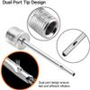 HDNNC Ball Pump Needle, Air Pump Needle, Inflation Needles Nozzle for Basketball Football Volleyball Swim Ring Balloon, All Other Sports Balls -10PACK view 2