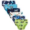 Boboking Little Boys Briefs Dinosaur Truck Toddler Kids Underwear (Pack of 6) 3/4T view 1