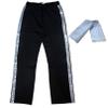 Personalize custom Unisex Adult Boys Girls Jazz Latin Salsa Pants Danceing Hip Hop Trouser (Black,M) view 1