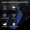 HOTSUIT Sauna Suit for Men Sweat Sauna Jacket Pant Gym Workout Sweat Suits, Navy, 4XL view 4