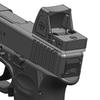 DPP Titanium Rear Sight Dovetail Mount Compatible with Glock Trijicon RMR/SRO&Holosun 407C507C/508T (Aluminum) view 3