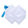 CoCoUSM White Handkerchiefs Premium 60s Cotton scalloped Hankies 11 Inches view 1