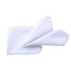 CoCoUSM White Handkerchiefs Premium 60s Cotton scalloped Hankies 11 Inches view 3