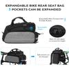 Lixada Bicycle Rear Rack Bag,25 L Bike Bags for Rear Carrier Cycle Rack Bag for Riding Cycling view 3