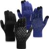 COOYOO Winter Gloves for Women and Men 1/2/3 Pairs,Touch Screen Gloves,Anti-Slip Silicone Gel- Thermal Soft Wool Lining view 1
