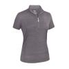 Monterey Club Women's Melange Jersey Performance Sport Top #2362 (Gray, X-Large) view 1