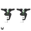 Demon Ski and Snowboard Ultra Vise for Tuning, Repair and Waxing, No Slip Vice Grips with Horizontal and Vertical Working Positions, Magnetic Tool Holder and Secure Board Grip Center Arm (Pair) view 3