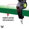 Demon Ski and Snowboard Ultra Vise for Tuning, Repair and Waxing, No Slip Vice Grips with Horizontal and Vertical Working Positions, Magnetic Tool Holder and Secure Board Grip Center Arm (Pair) view 4