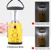 Aosiyp Hand Crank Solar Powered Brightest Lanterns LED Camping Emergency Flashlight Torch Lamp Phone Charger LED Lantern Emergency Storm Camping Torch view 3