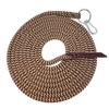Knotty Girlz 22' Long Line with SS O Ring and Carabiner (Burgundy Beige) view 1