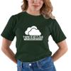Go All Out XX-Large Forest Green Adult There is No Cloud It's Just Someone Else's Computer T-Shirt view 2