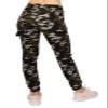 ALWAYS Camo Cargo Jogger Sweatpants - Women's Buttery Soft Cozy Comfy Casual Pocket Pants 1846 M view 3