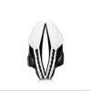 Fairtex FMV9 Contoured Focus Mitts |Striking Accuracy & Protection for Boxing, Muay Thai, Kickboxing |Ergonomic Design, Soft Padding, Secure Fit Leather -(Black/White) view 2