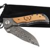 Fanfoobi Laser Engraved Pocket Knife with monogrammed S(from Alphabet 26 A-Z), Anniversary Present for Men, Birthday Present for Men, Boyfriend, Husband Birthday, Fathers Day view 3