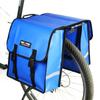 UNISTRENGH Bike Rear Seat Trunk Bag Outdoor Riding Bicycle PannierS Pack with Adjustable Straps and Reflective Stripe for Mountain Cycling (Blue) view 1