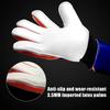 ATHPIK Soccer Goalie Gloves, Junior Indoor & Outdoor Goalkeeper Gloves with Finger Spines Protection and Strong Grip for Kids, Youth, Girls and Boys(Blue,Size 7) view 4