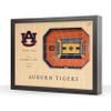 YouTheFan NCAA Auburn Tigers 25-Layer StadiumViews 3D Wall Art - Neville Arena view 1