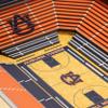 YouTheFan NCAA Auburn Tigers 25-Layer StadiumViews 3D Wall Art - Neville Arena view 3