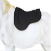 Professional Equine Horse English Western 27"x19" Endurance Contoured Neoprene Treeless Saddle Pad Black 39189 view 4