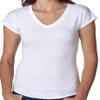 Yoga Clothing For You Ladies Hot V-Neck Tee Shirt (Womens XL, White) view 1