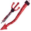 Red & Black Polyester Pitchfork and Tail Kit (21") - 2-Pack - Perfect for Halloween and Costume Parties view 1