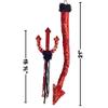 Red & Black Polyester Pitchfork and Tail Kit (21") - 2-Pack - Perfect for Halloween and Costume Parties view 3