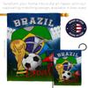 World Cup Brazil Flags Brazilian Banner Room Wall Art Flag Poles For Outside House Patio Porch Lawn Garden Stand Tapestry Yard Signs FIFA Gifts Sports Fan Trophy Soccer Game Football Made In USA view 4