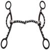 CHALLENGER Sweet Iron SS Twisted Wire Horse Snaffle Bit 6" Cheeks 35150 view 1