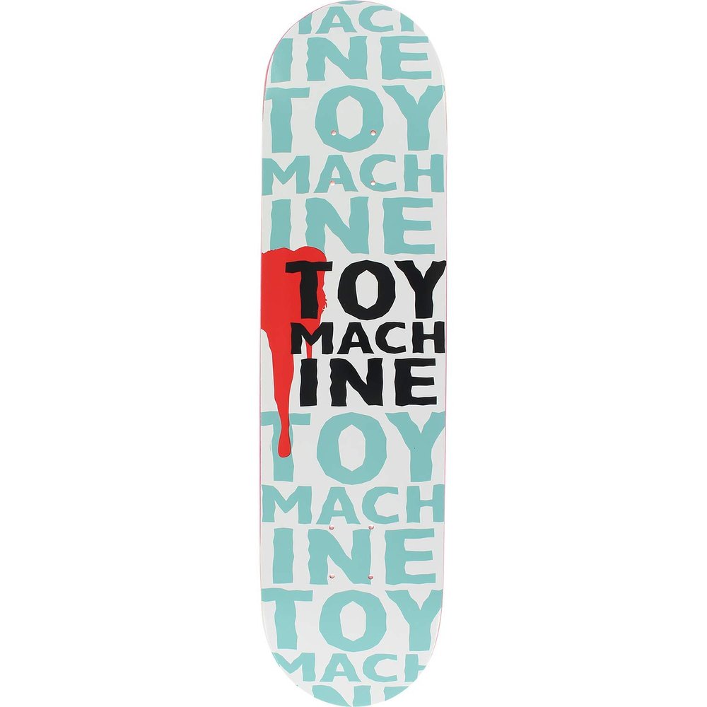 Toy Machine New Blood Skateboard Deck -7.62 - (Bundled with Free 1'' Hardware Set)