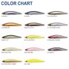 Megabass Genma 110S Sinking Lure Skeleton Chart (5573) view 4