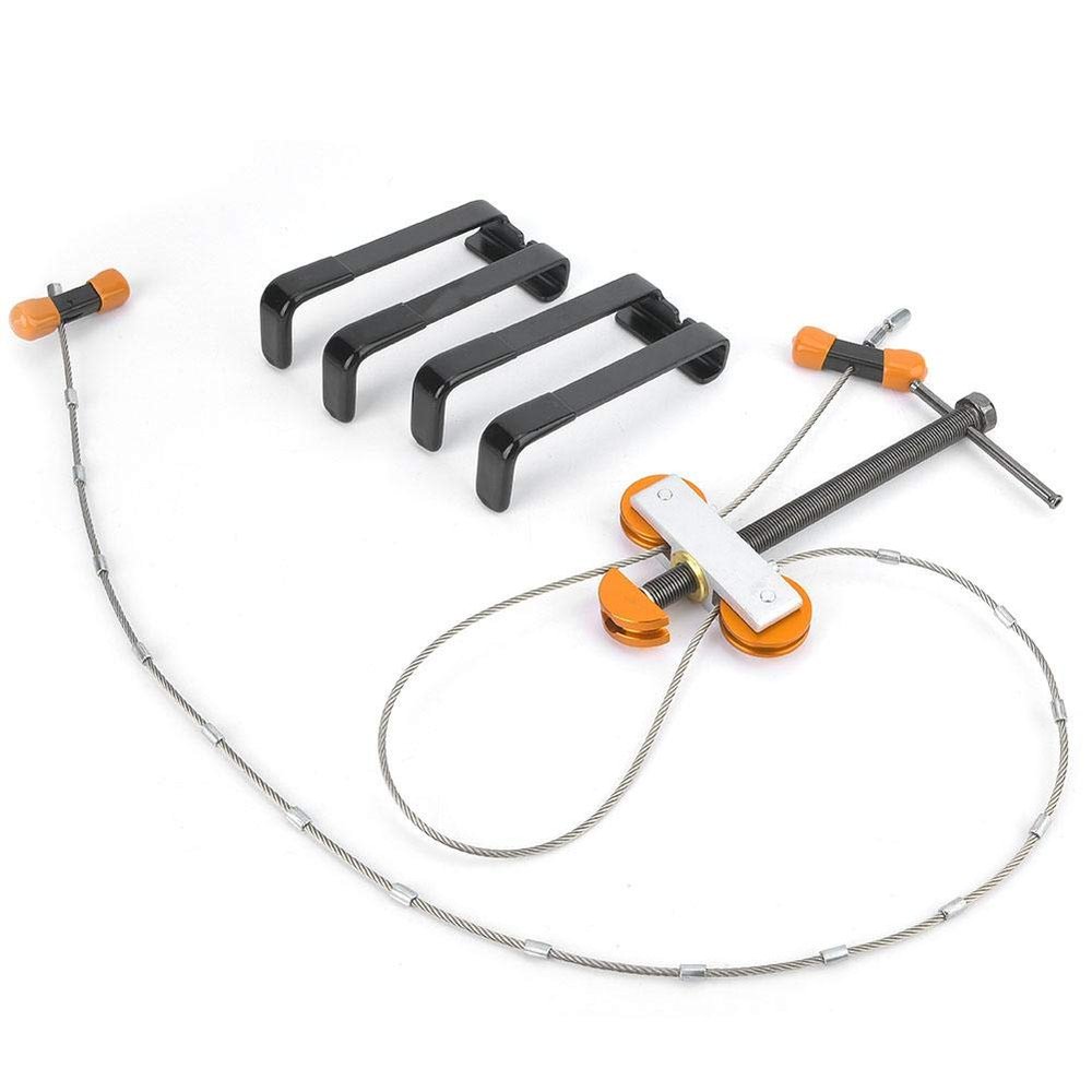 Zerone Press, Stainless Steel Archery Tool for String Replacement & Adjustments Portable Accessory for Bow Maintenance