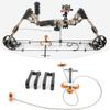 Zerone Press, Stainless Steel Archery Tool for String Replacement & Adjustments Portable Accessory for Bow Maintenance view 4