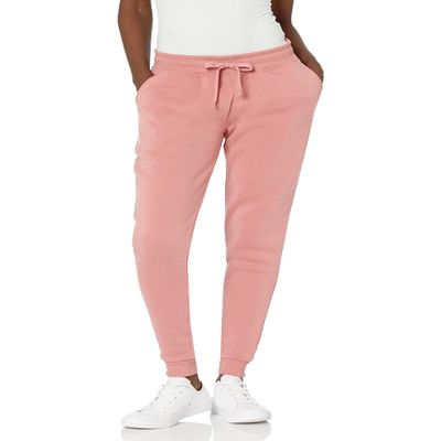 Southpole Junior Basic Slim Fit Fleece Jogger Pants -Rose, Small